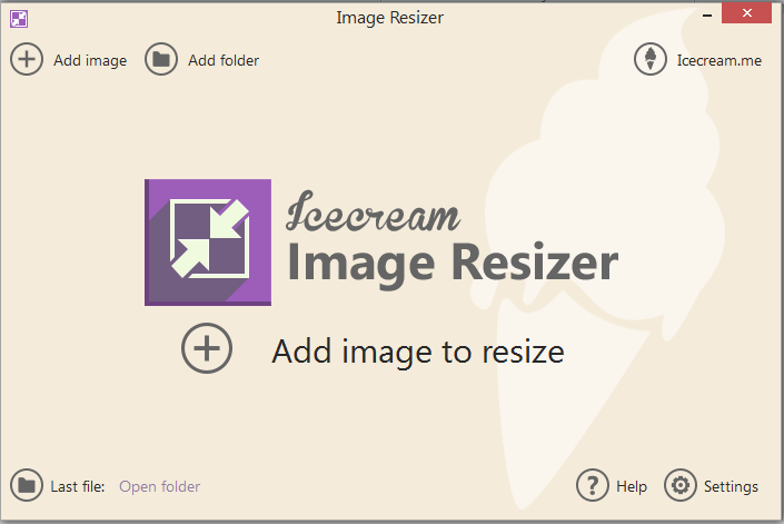 تعرف على برنامج Ice Cream Resizer  لتغيير حجم الصور