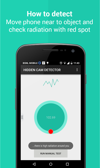 المزيد من الخصوصية والحماية مع تطبيق Hidden camera detector