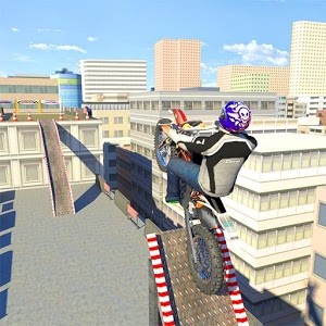 Bike Racing on Roof هي لعبة دراجات نارية مليئة بالحماس والمغامرة