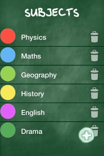 student-notepad-app-subjects