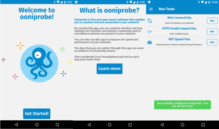 هل اتصالك بالإنترنت مراقب؟ تطبيق ooniprobe يجيبك